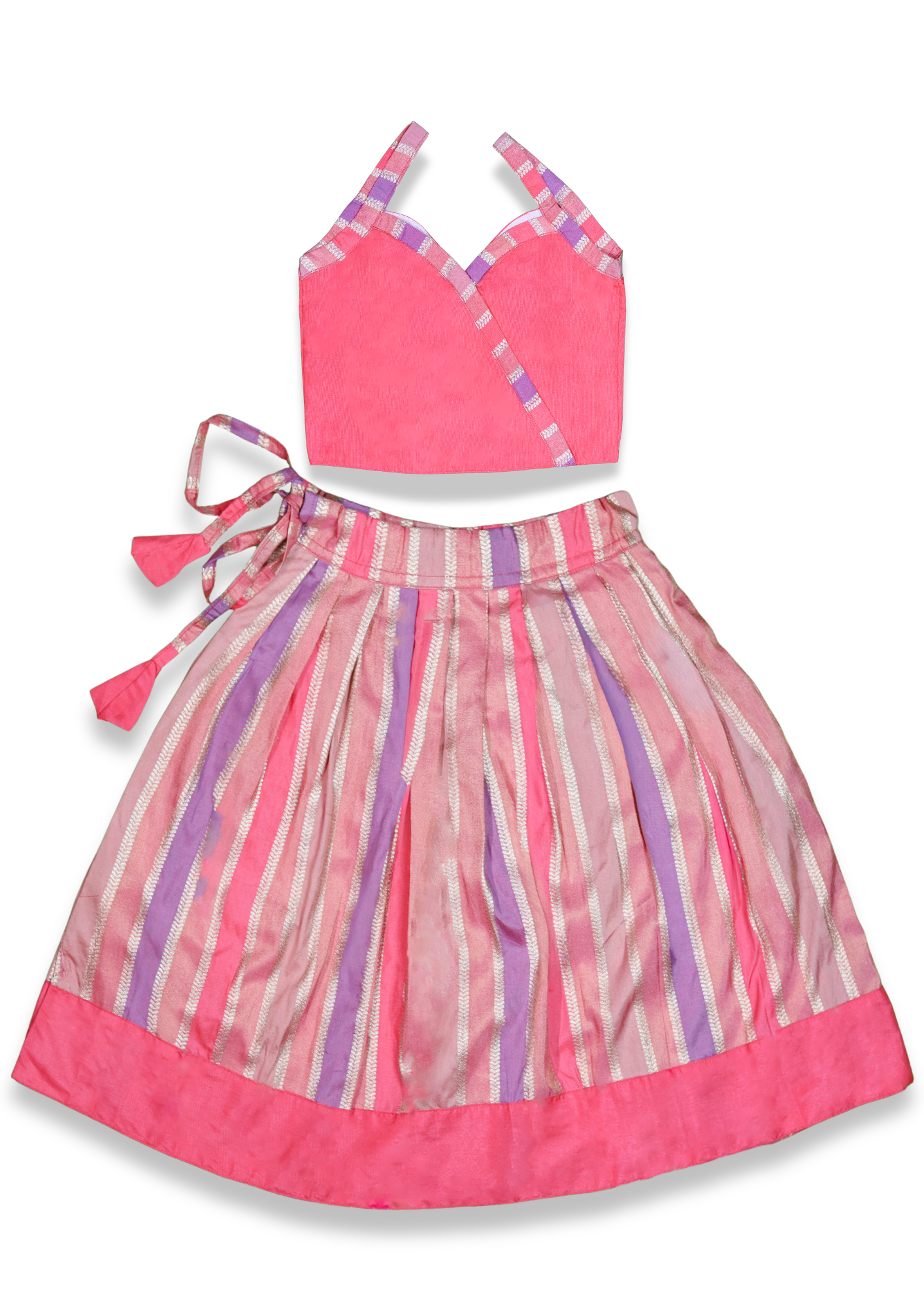 Signature Wrap Skirt Set