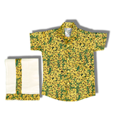 The Shirt, The Mundu — Yellow Floral