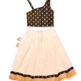 Contemporary Onam Skirt & Top Set