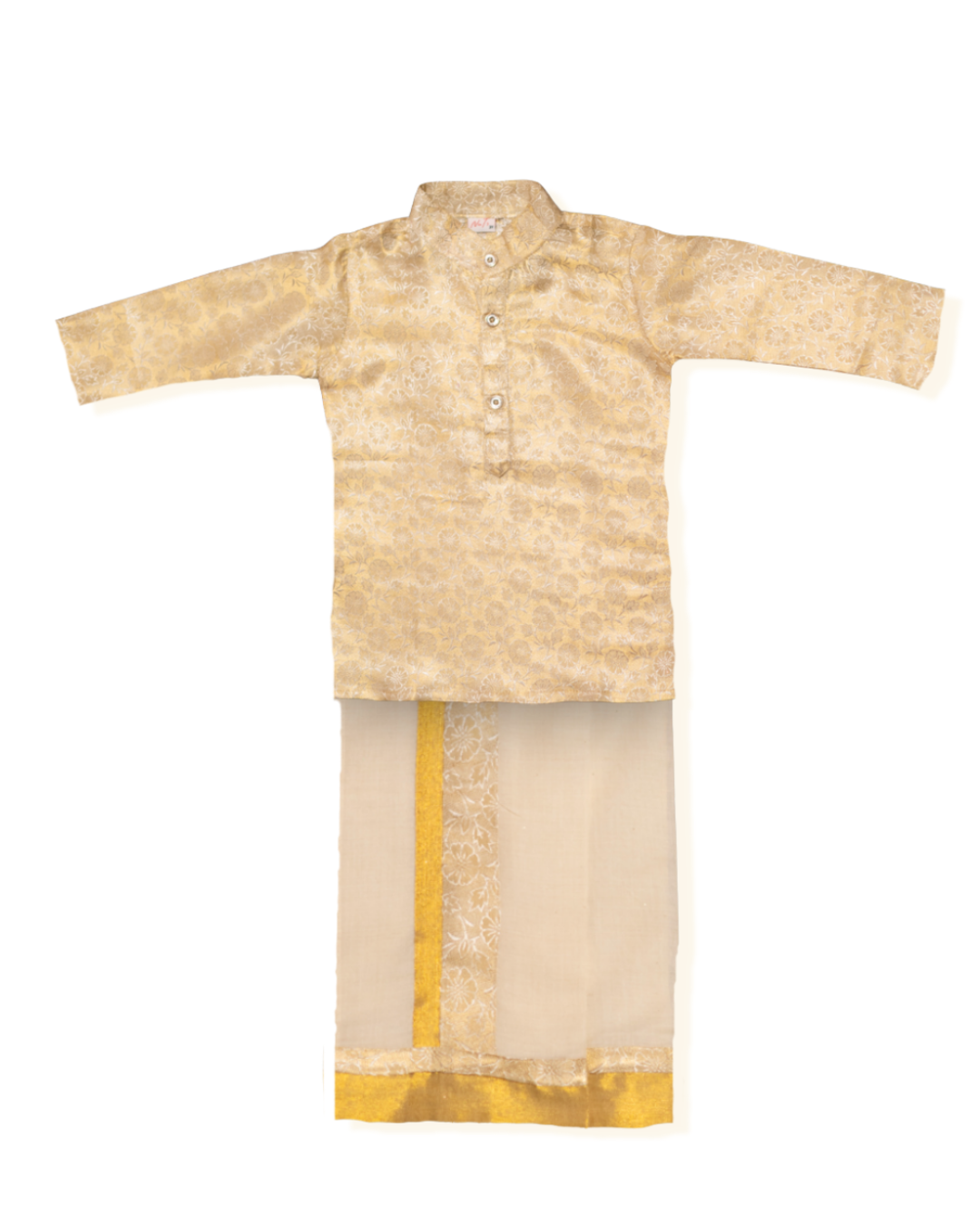 The Zari Brocade Kurta & Mundu