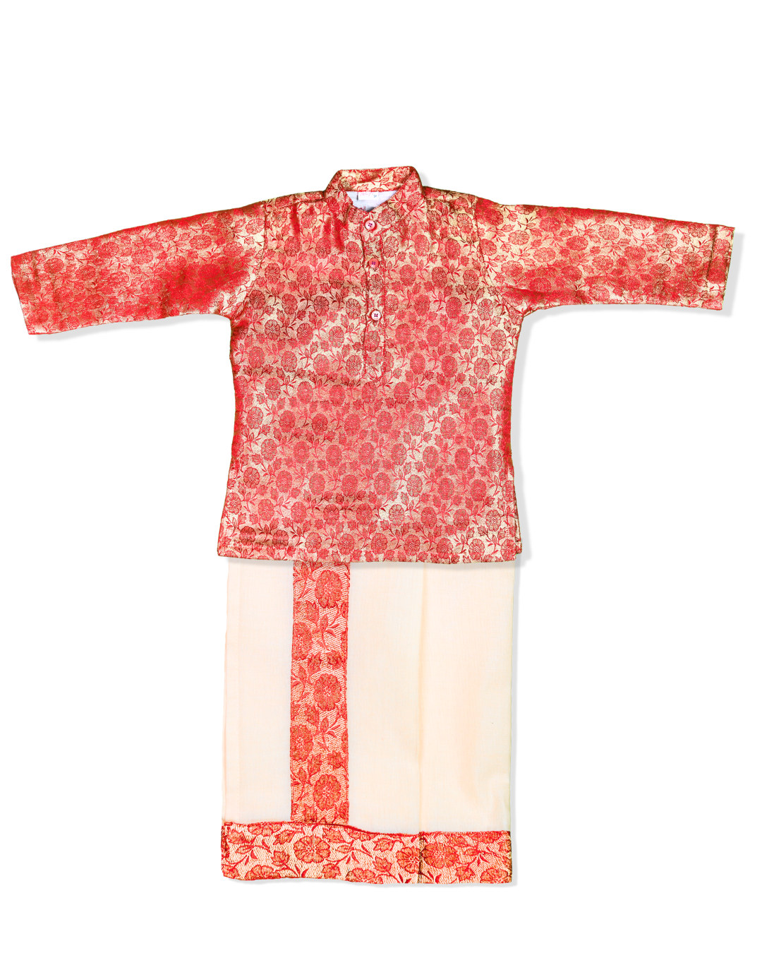 The Floral Shirt & Mundu