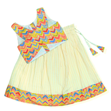 Chevron Print Skirt Set